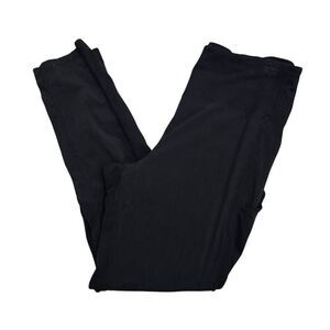 Athleta‎ Trekkie Hybrid Crop Tight Ankle Pants Womens 10 Black Criss Slim Active